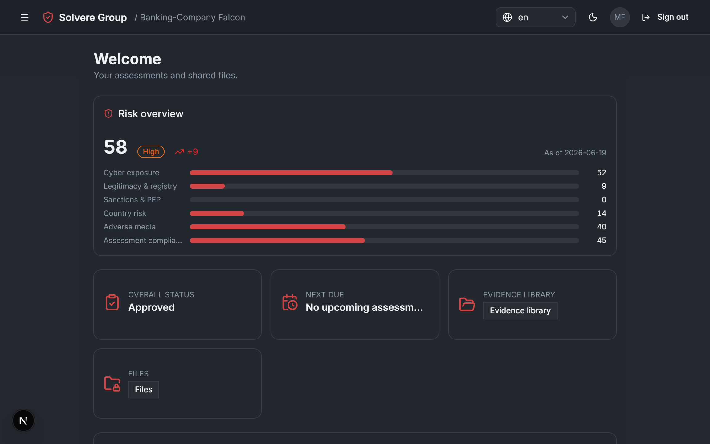 Vendor portal overview