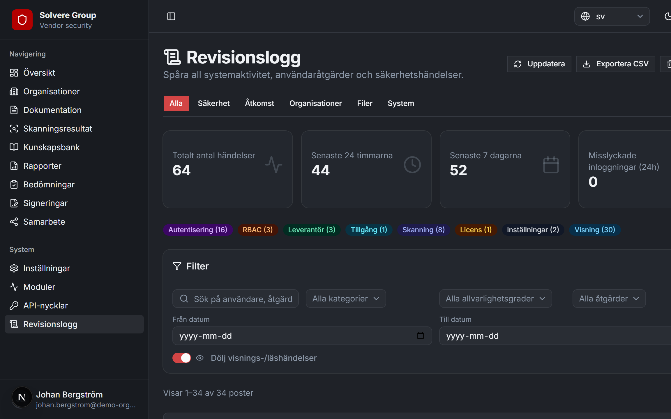 Granskningslogg