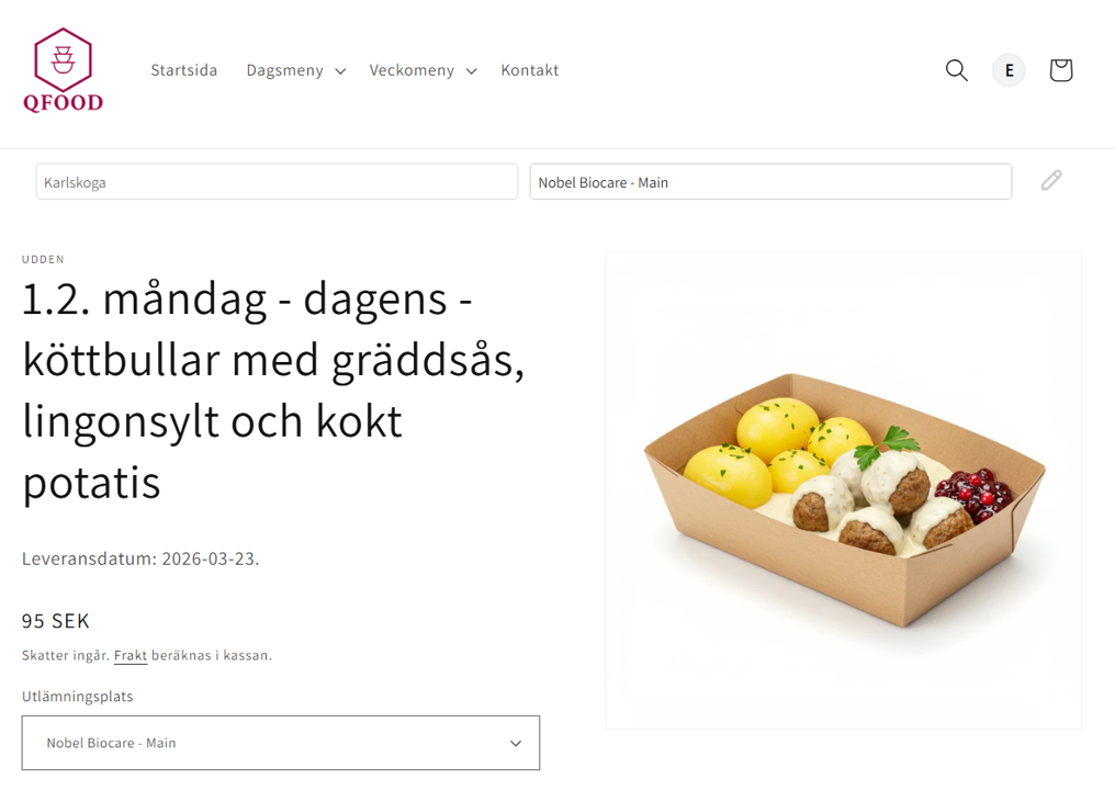 QFOOD Ordering Platform